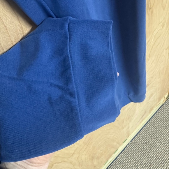 Chico's Zenergy Jogger Pants 12/14 Size Blue With Pockets Elastic Waist - Picture 4 of 5